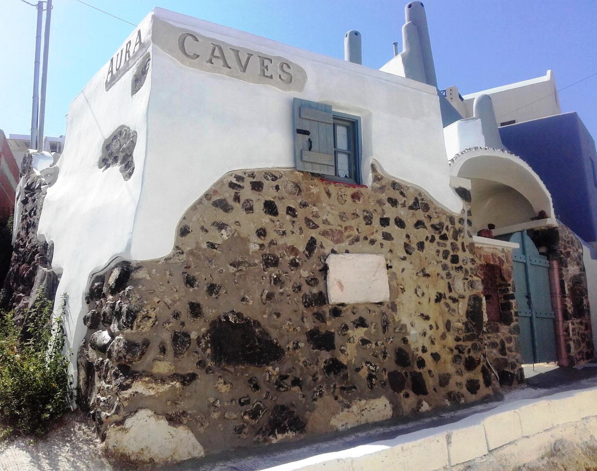 Villa Αura Cave Fira  Exterior foto
