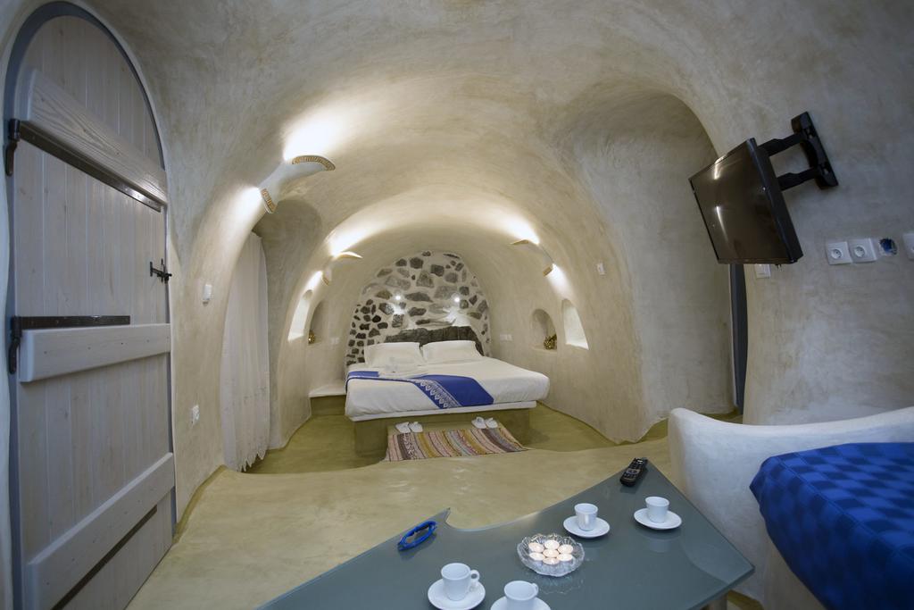 Villa Αura Cave Fira  Exterior foto